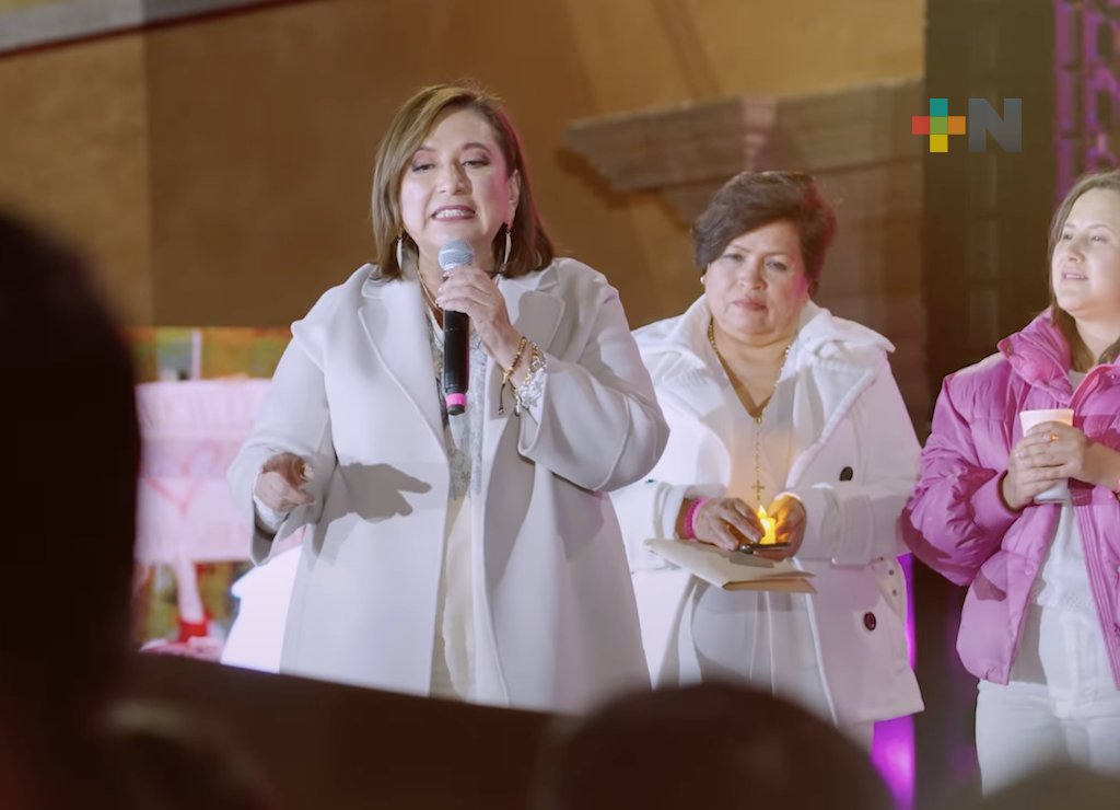 En Fresnillo, Zacatecas inició su campaña a la presidencia, Xóchitl Gálvez